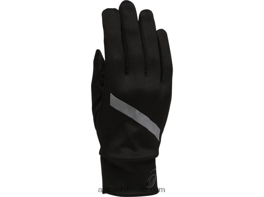 Asics guantes de espectáculo ligero R8N446809 rendimiento negro