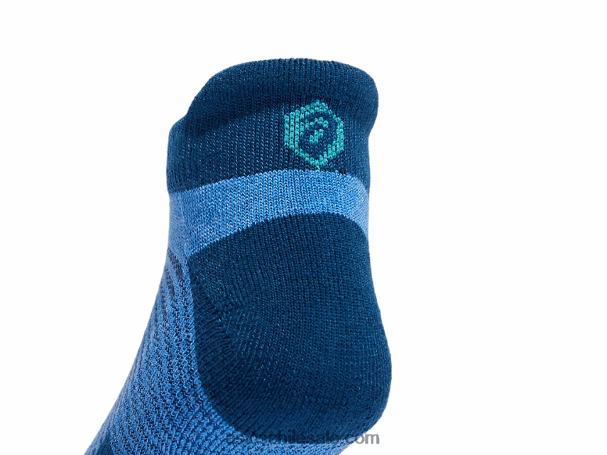 Asics cojín de corte bajo (paquete de 3) R8N446779 peligro green/lake drive multi