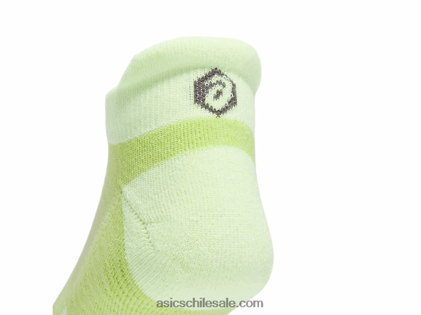 Asics cojín de corte bajo (paquete de 3) R8N446779 peligro green/lake drive multi