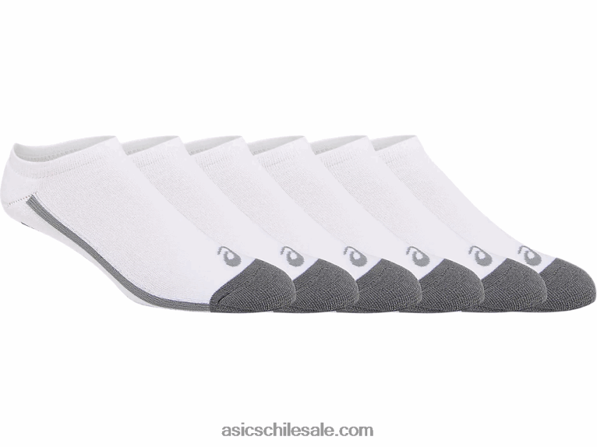 Asics rendimiento 2 no show R8N4462046 blanco brillante