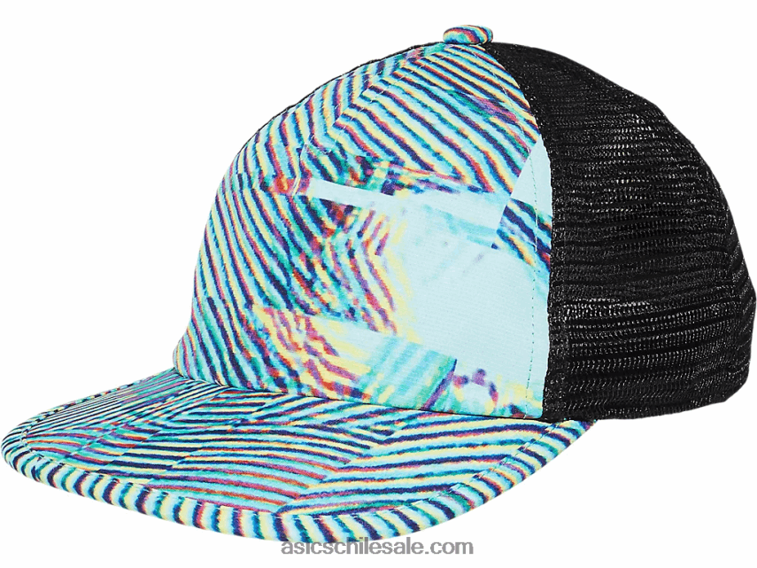 Asics gorra con estampado gráfico R8N4461457 verde oasis