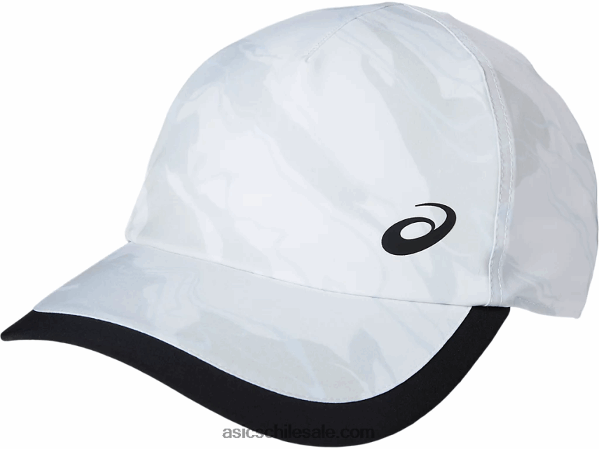 Asics gorra gráfica unisex R8N446174 blanco brillante