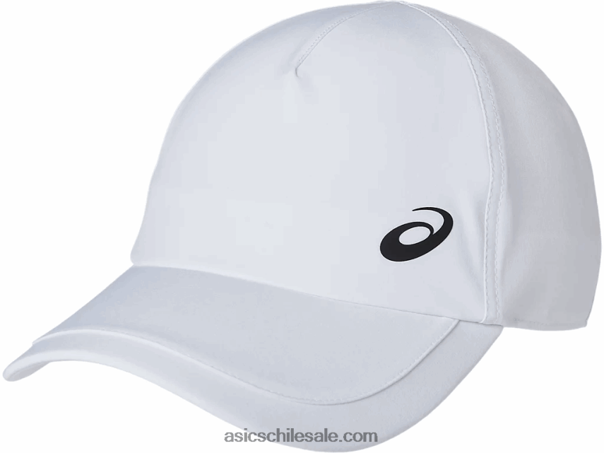 Asics gorra unisex R8N446169 blanco brillante