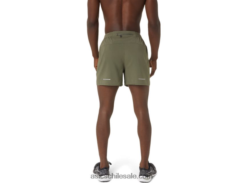 hombres Asics carretera 5 en resumen R8N4461109 manto verde