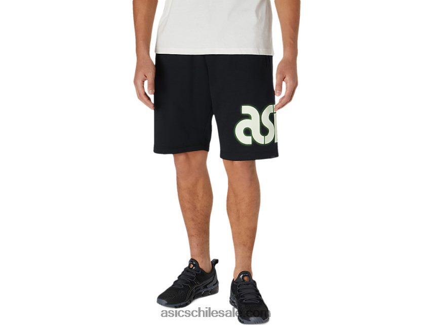 hombres Asics corto R8N4461735 rendimiento negro