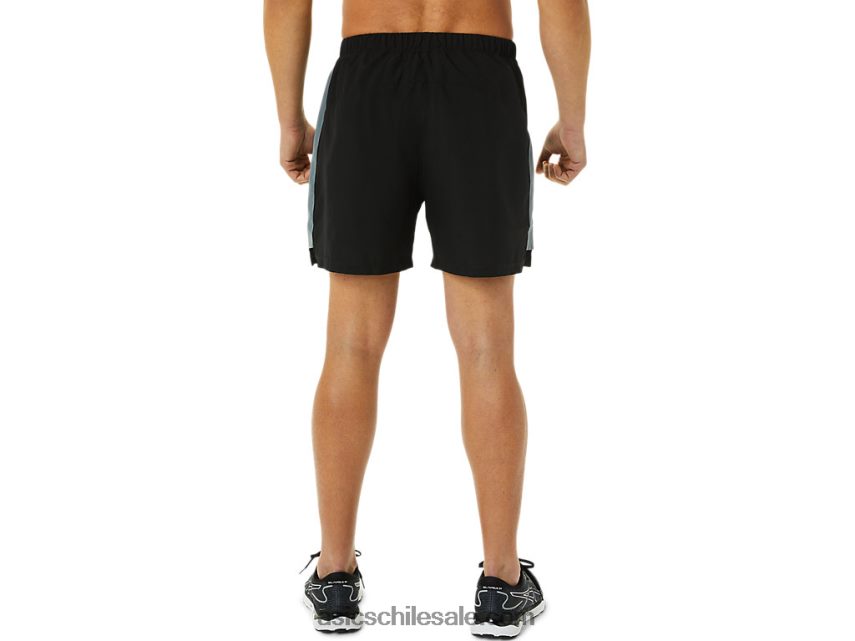 hombres Asics listo conjunto 5en resumen R8N446937 rendimiento negro