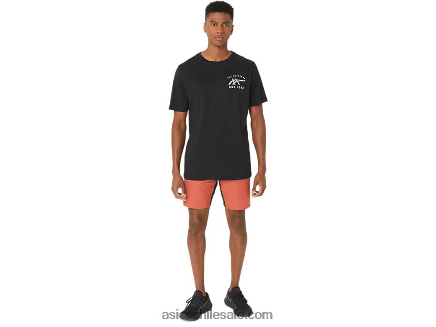 hombres Asics mezclador de 9 pulgadas corto R8N446304 especias latte nagashi tech