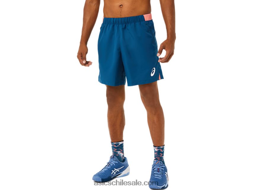 hombres Asics partido 7 en resumen R8N4461491 índigo claro