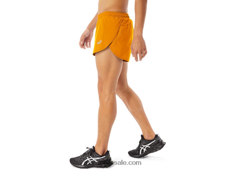 hombres Asics partido corto R8N4461069 ámbar