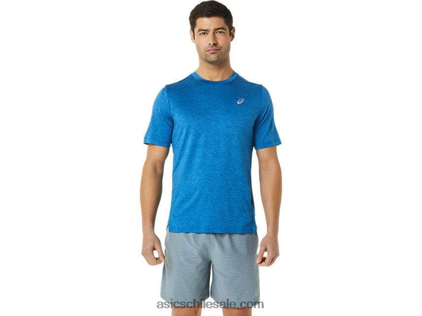 hombres Asics pr lyte manga corta R8N4461365 lago drive brezo