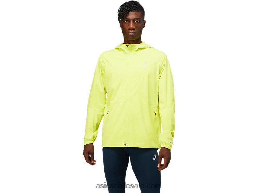 hombres Asics acelerar la chaqueta R8N4461975 yuzu agrio