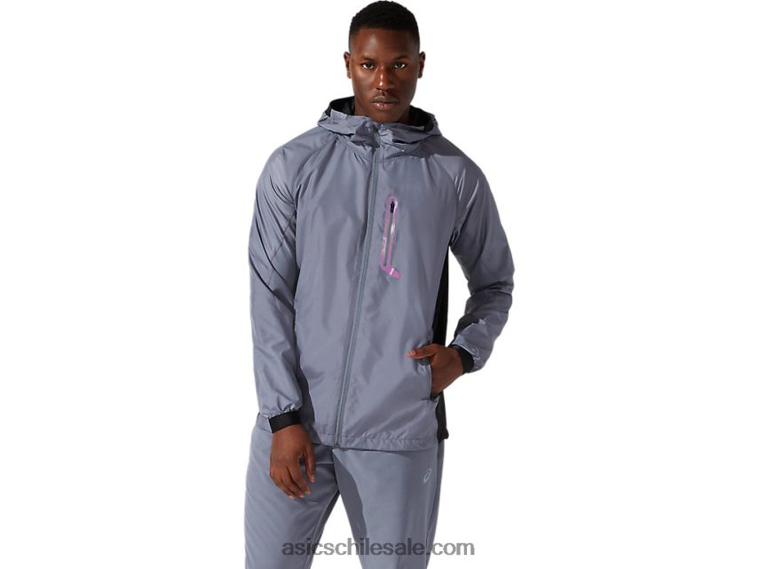 hombres Asics chamarra tejida híbrida R8N4461979 metrópoli