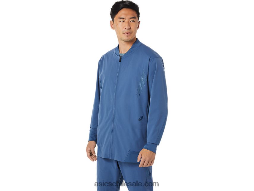 hombres Asics chaqueta híbrida R8N4461424 gran tiburon