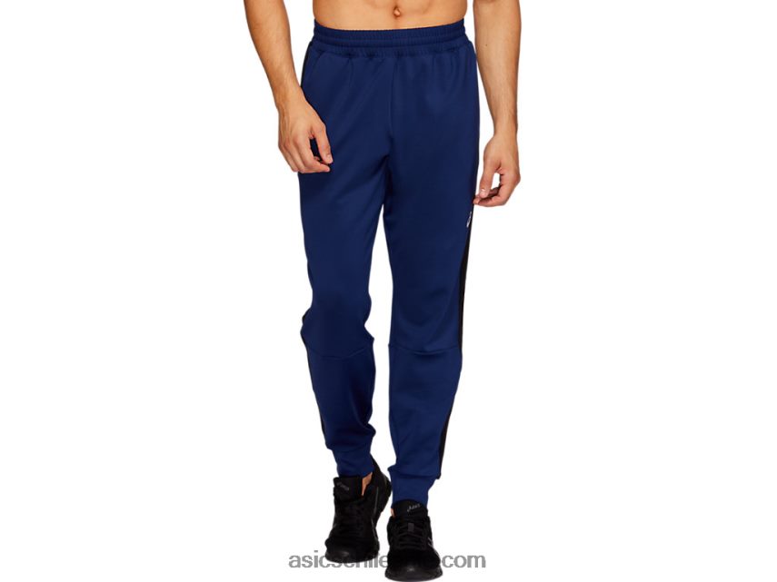 hombres Asics jogger termopolis R8N4462115 expansión azul jaspeado/negro