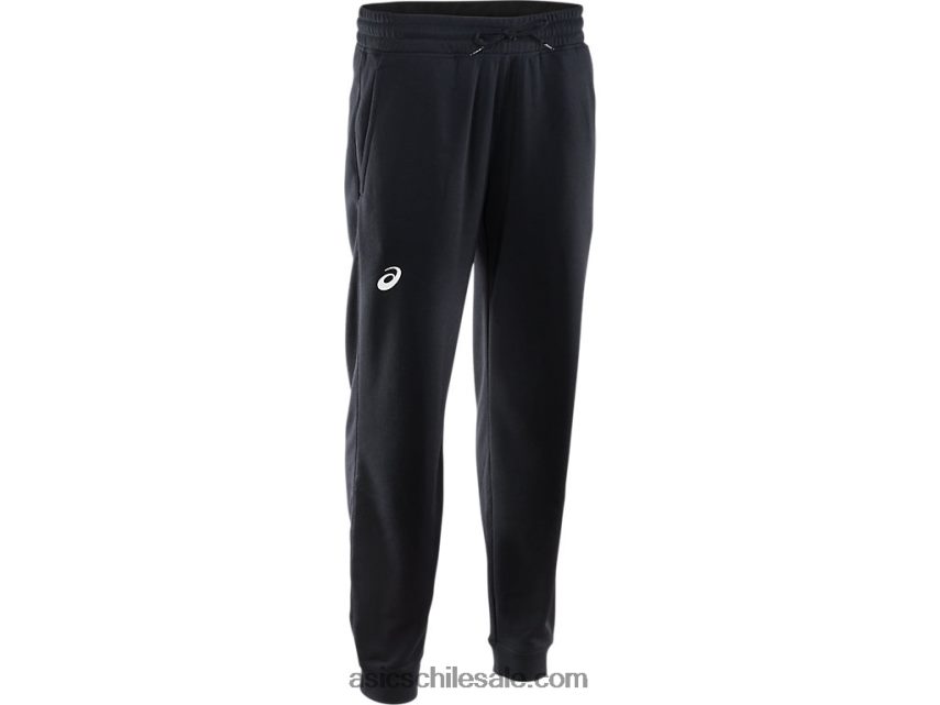 hombres Asics joggers de rizo francés R8N446326 equipo negro