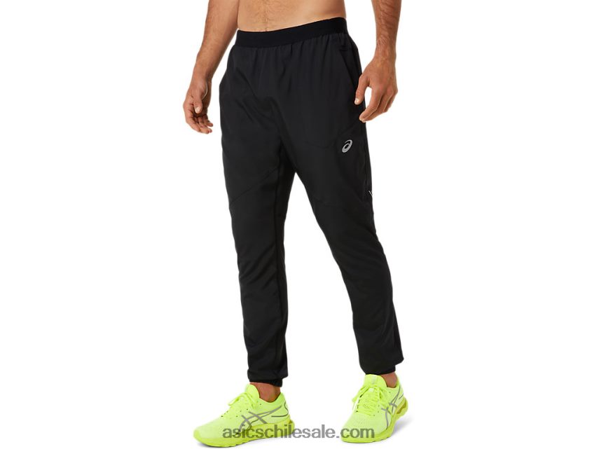 hombres Asics pantalón ligero R8N4461349 rendimiento negro