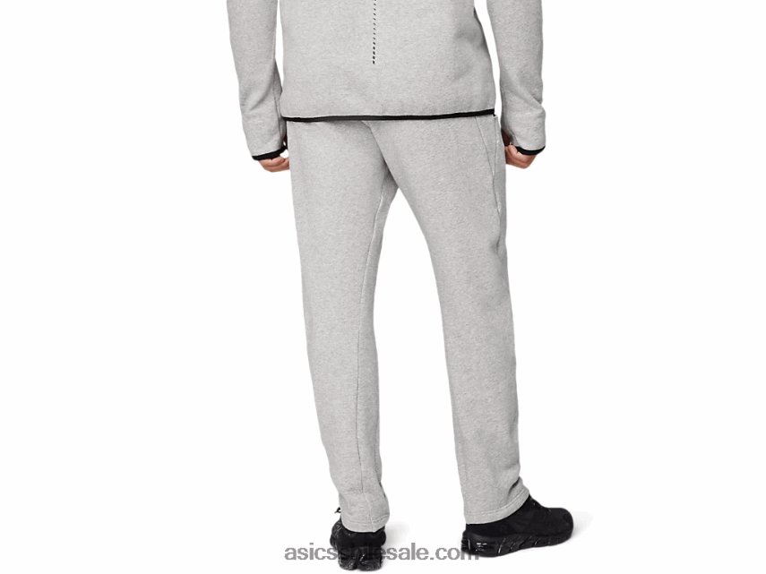 hombres Asics pantalón térmico R8N4461634 brezo gris piamonte