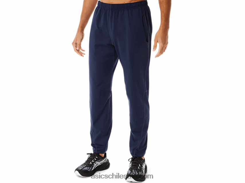 hombres Asics pantalones de punto cepillado R8N446754 medianoche