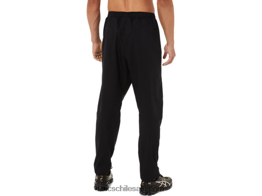 hombres Asics pantalones tejidos R8N4461445 rendimiento negro