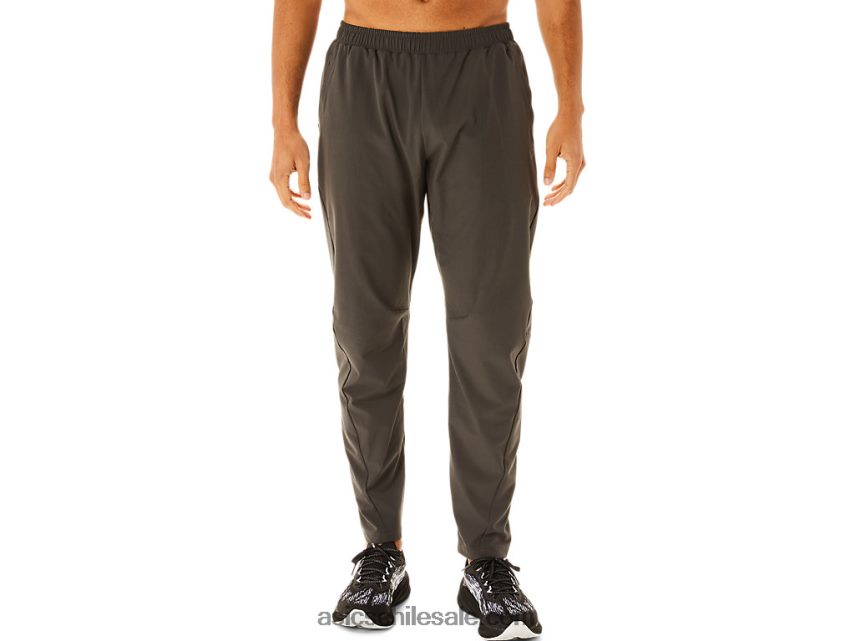 hombres Asics pantalones tejidos R8N446994 gris obsidiana