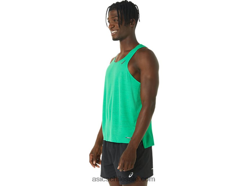 hombres Asics ventilar actibreeze camiseta R8N44629 cilantro