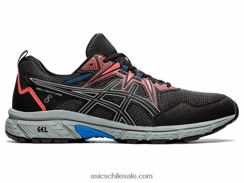 hombres Asics empresa de gel 8 R8N4461194 gris grafito/lámina de roca