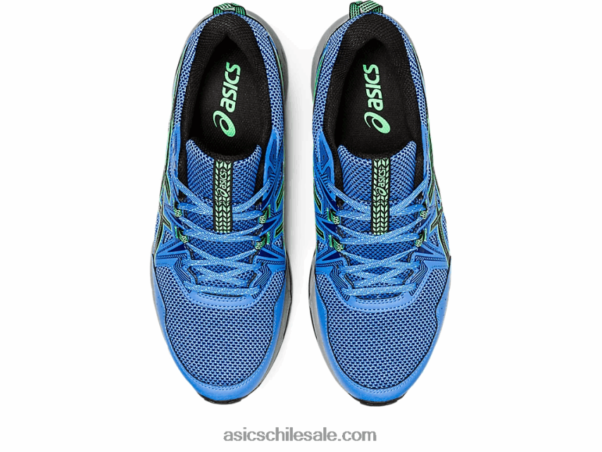 hombres Asics empresa de gel 8 R8N446926 costa azul/hoja nueva