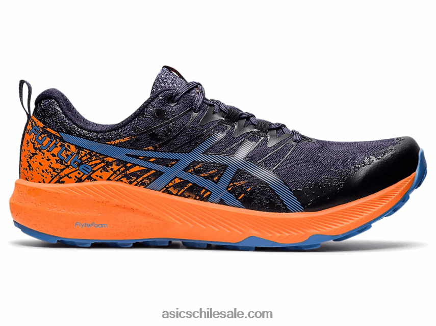 hombres Asics fuji lite 2 R8N4461581 niebla índigo/armonía azul