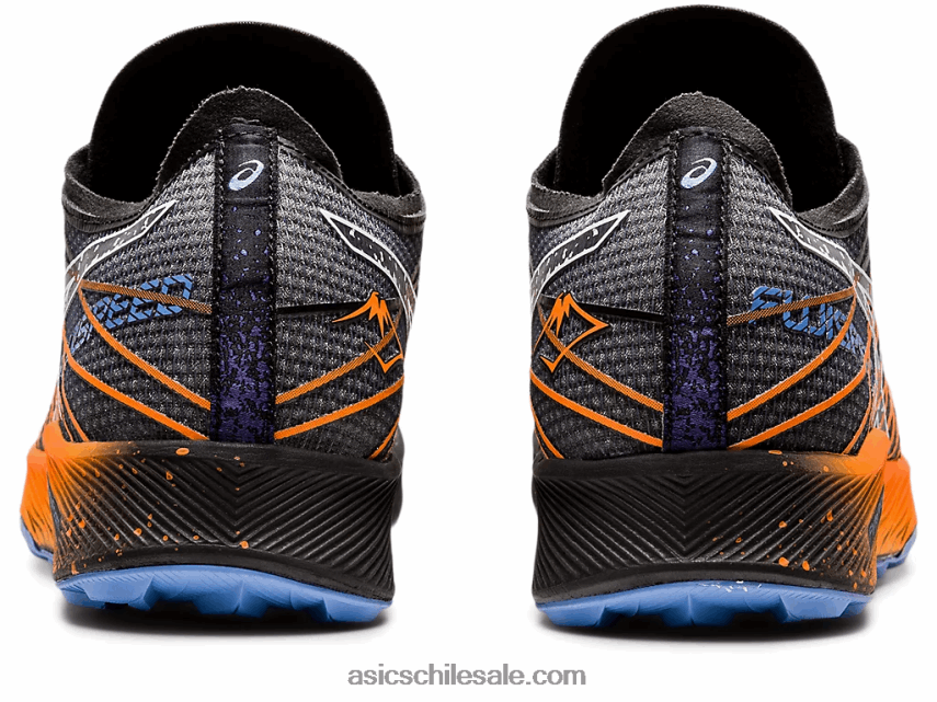 hombres Asics fujivelocidad R8N446638 blanco negro