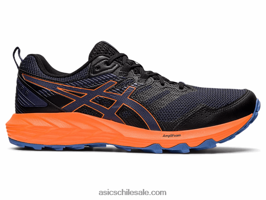 hombres Asics gel-sonoma 6 R8N4461566 niebla negra/índigo