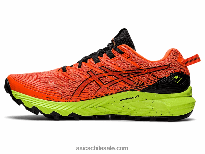 hombres Asics gel-trabuco 10 R8N4461456 impactante naranja/negro
