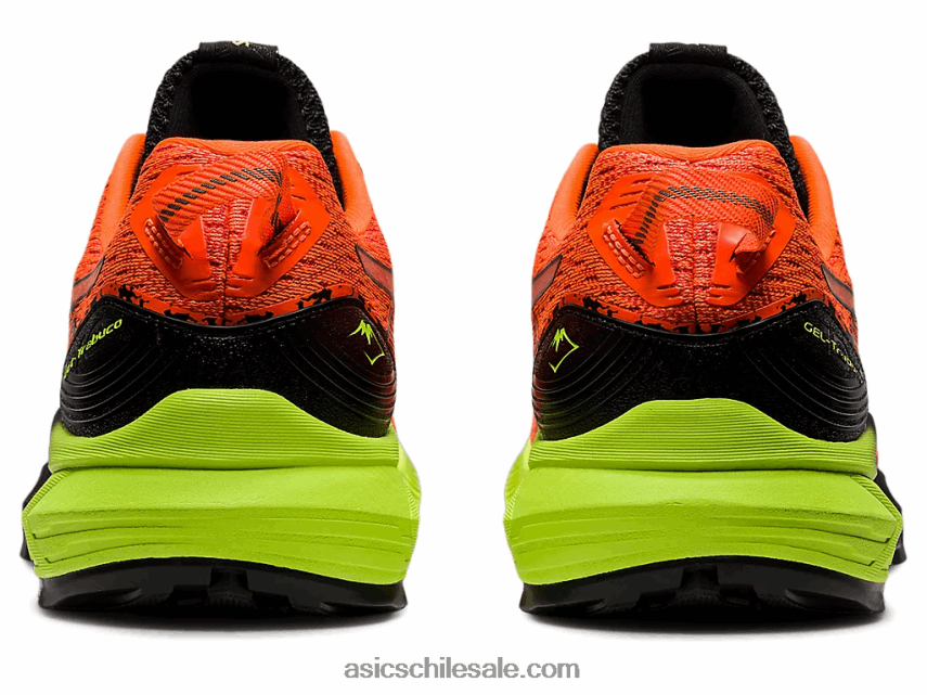 hombres Asics gel-trabuco 10 R8N4461456 impactante naranja/negro
