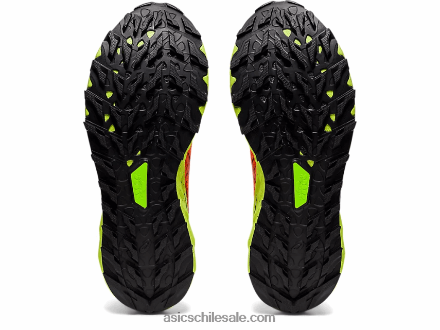 hombres Asics gel-trabuco 10 R8N4461456 impactante naranja/negro