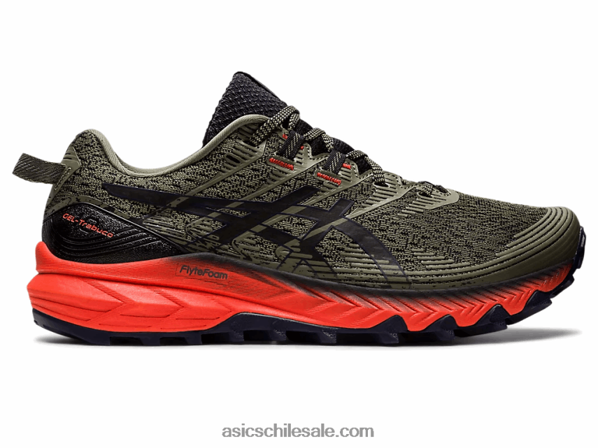 hombres Asics gel-trabuco 10 R8N446599 manto verde/medianoche