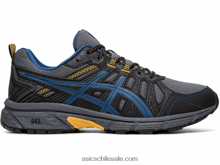 hombres Asics gel-ventura 7 R8N4462124 metrópolis/negro