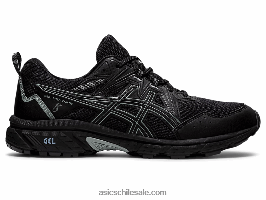 hombres Asics gel-venture 8 extra ancho R8N4461846 negro