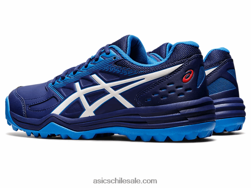 hombres Asics campo gel-letal R8N4461213 buceo azul/blanco
