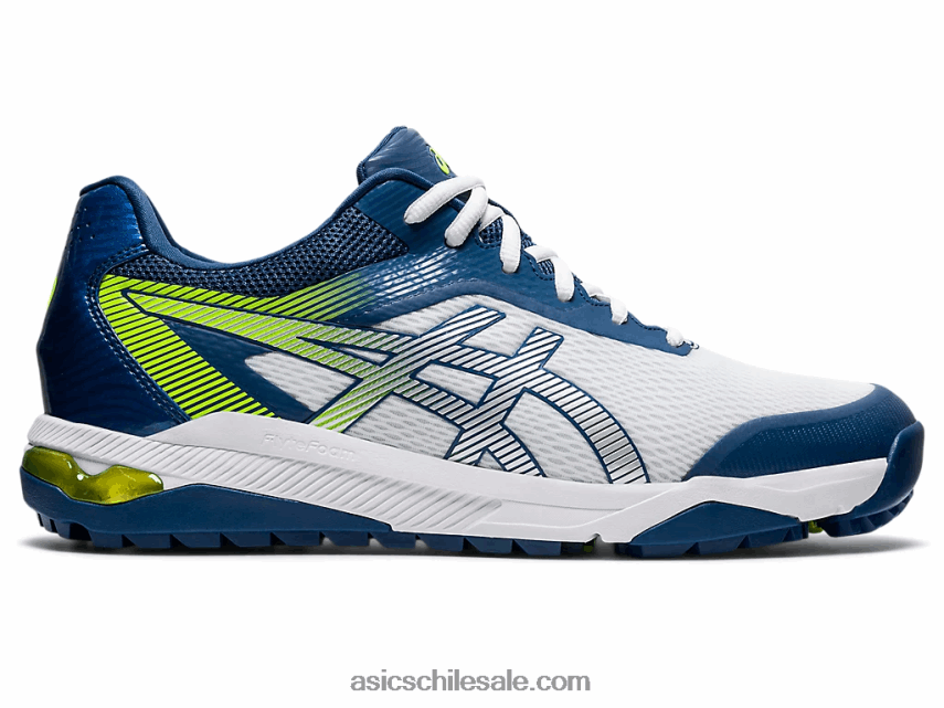hombres Asics as del curso de gel R8N4462006 blanco/plata pura