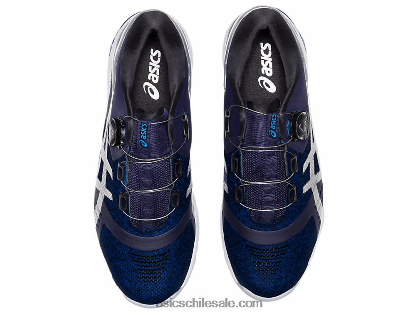 hombres Asics curso de gel duo boa R8N4462012 chaquetón/plata pura