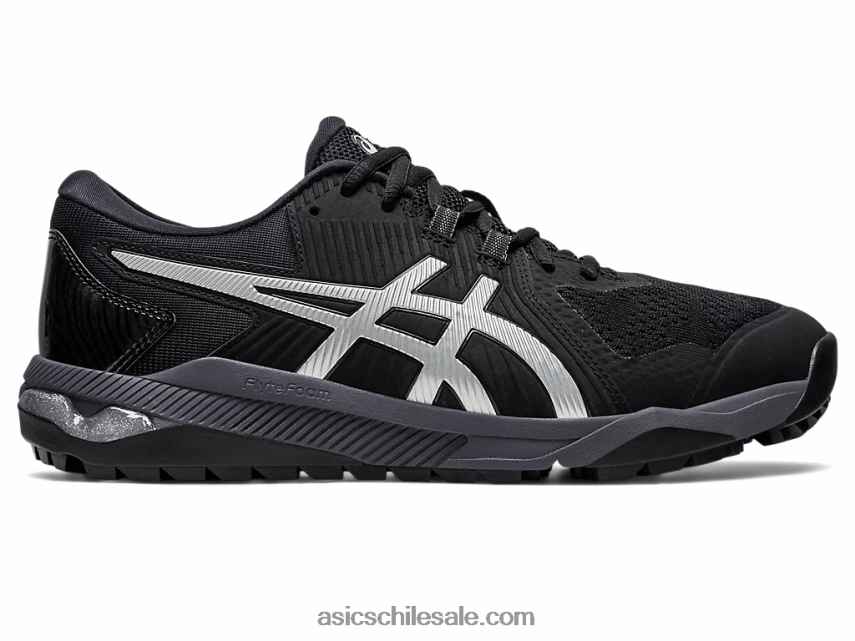 hombres Asics deslizamiento de curso de gel R8N446233 negro/gris portador