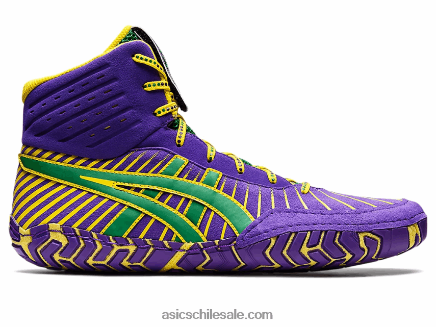 hombres Asics agresor 4 R8N4461454 azel real/verde