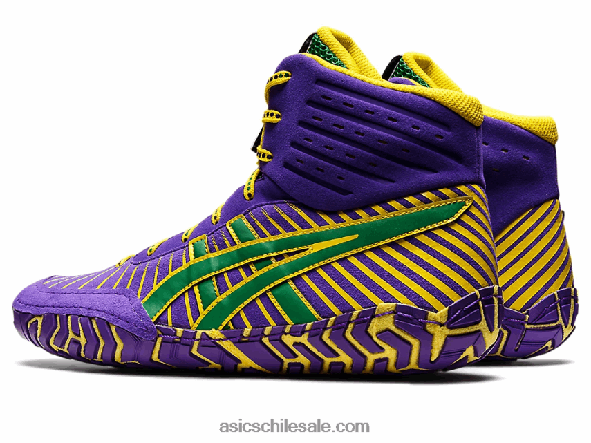 hombres Asics agresor 4 R8N4461454 azel real/verde