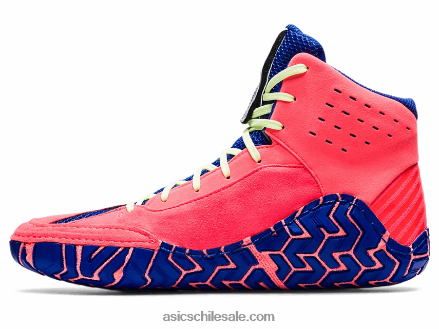 hombres Asics agresor 4 R8N4461833 coral resplandeciente/azul lapislázuli