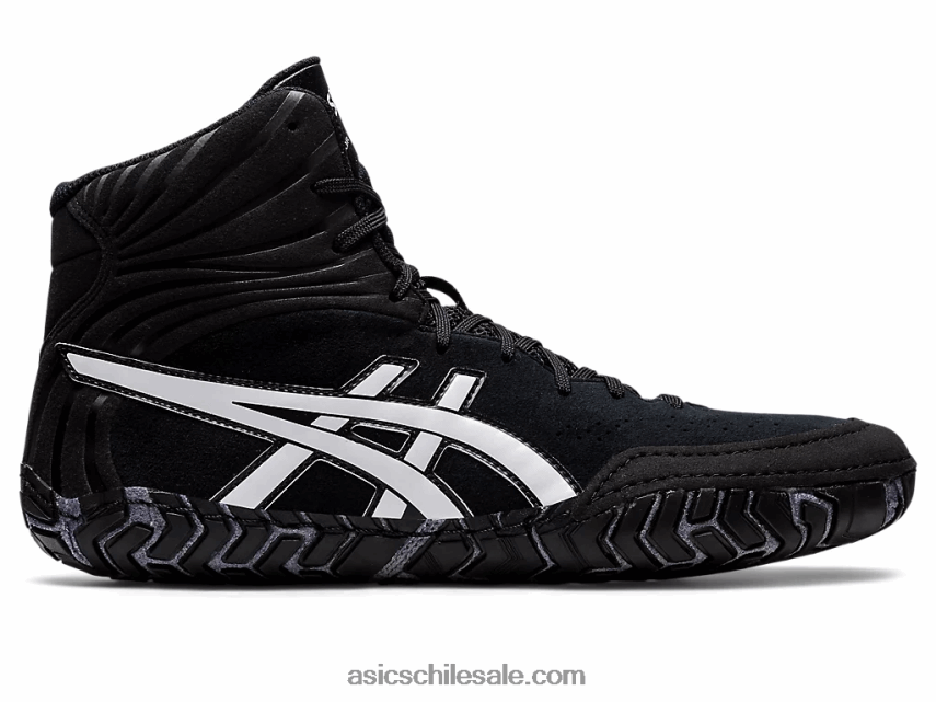 hombres Asics agresor 5 R8N4461089 blanco negro