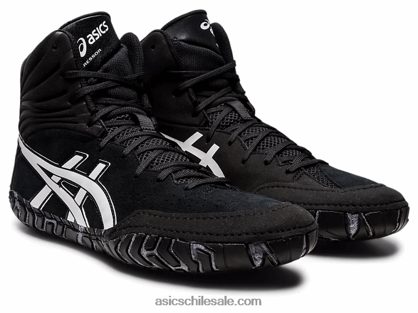 hombres Asics agresor 5 R8N4461089 blanco negro