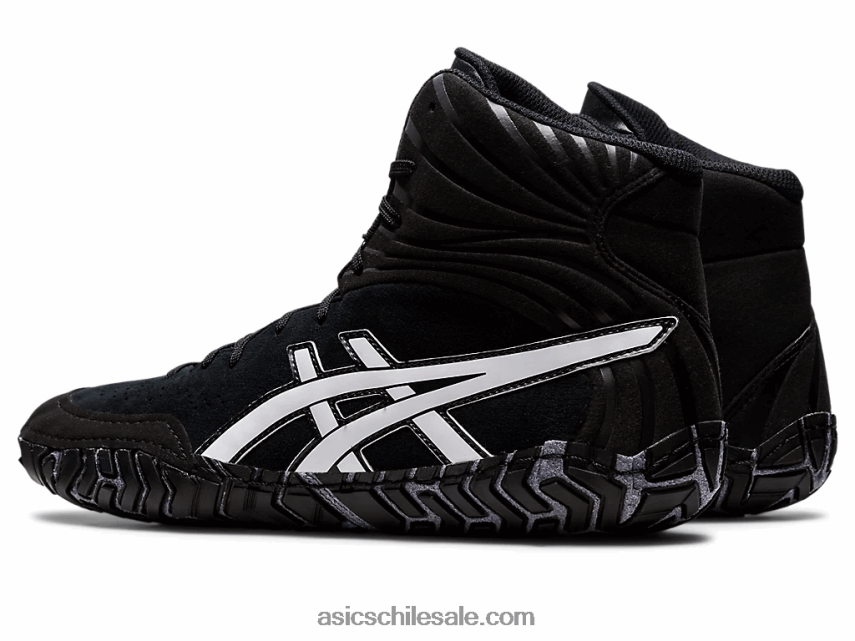 hombres Asics agresor 5 R8N4461089 blanco negro