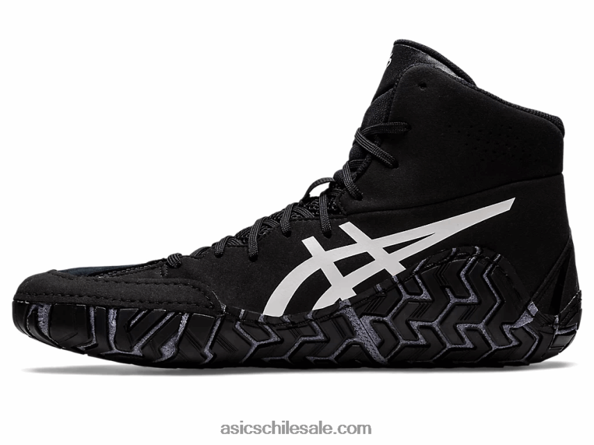 hombres Asics agresor 5 R8N4461089 blanco negro