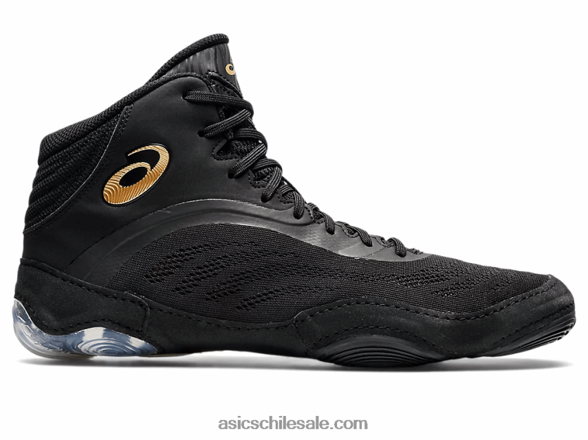 hombres Asics élite dividida R8N446863 negro/oro puro