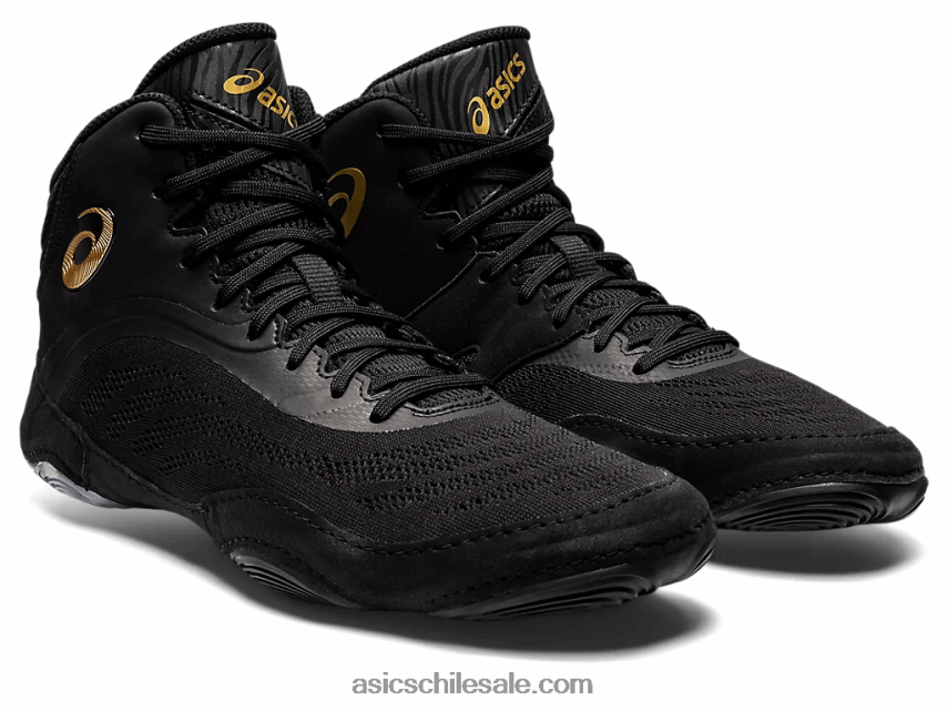 hombres Asics élite dividida R8N446863 negro/oro puro