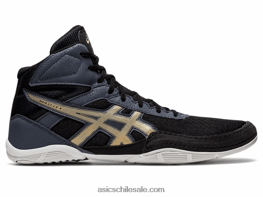 hombres Asics matflex 6 R8N4462062 negro/champán
